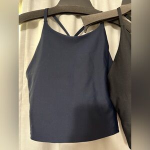 Old Navy Powersoft Longline Sports Bra - Navy - L